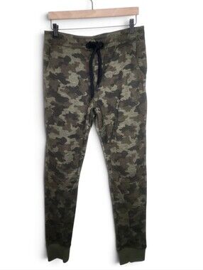 Kyodan Camo Jogger Sweatpants in Green Size L